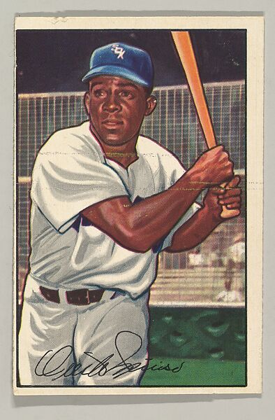 Orestes "Minnie" Minoso, Outfielder, Chicago White Sox, from the series Picture Cards, series 6 (R406-6) issued by Bowman Gum, Issued by Bowman Gum Company, Commercial color lithograph 