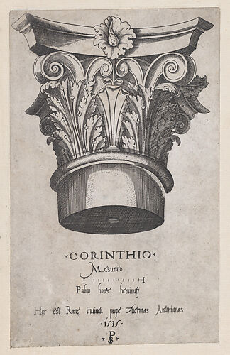 Corinthian capital, from 