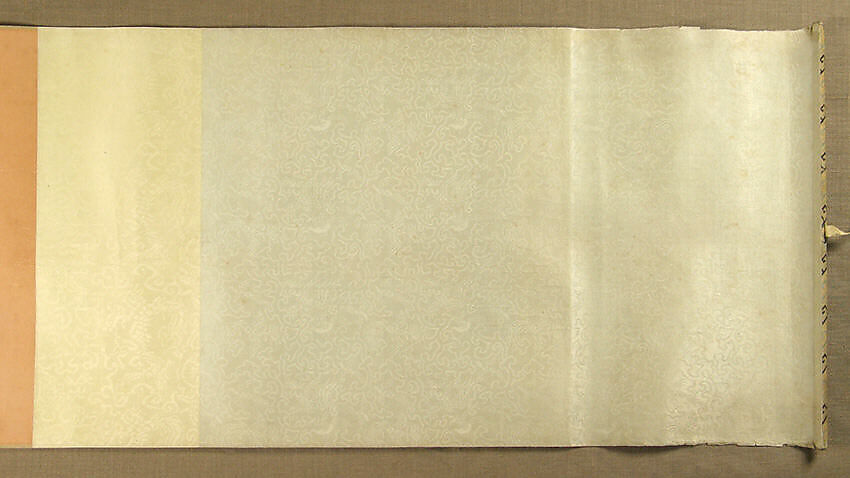 Poems on painting plum blossoms and bamboo, Zhao Mengjian (Chinese, 1199–before 1267), Handscroll; ink on paper, China