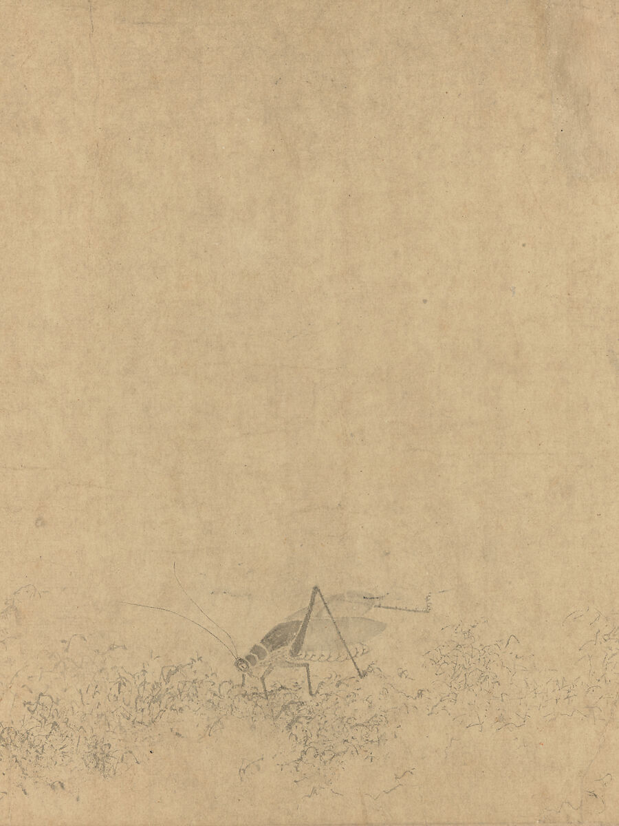 Odes of the State of Bin: The Seventh Month, Unidentified artist, Handscroll; ink on paper, China