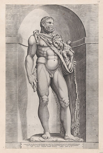 Emperor Commodus as Hercules, from 