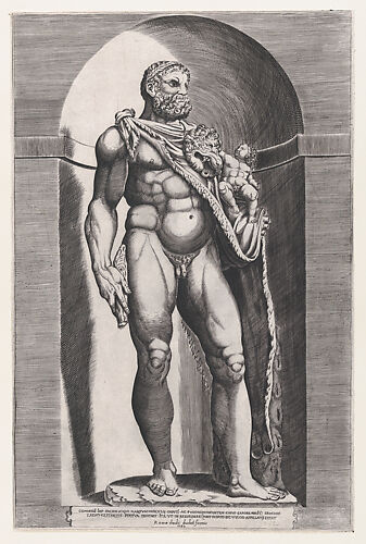 Emperor Commodus as Hercules