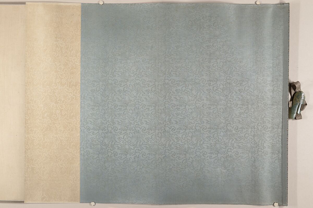 Six Horses, Unidentified artists (Chinese, 13th century [first half of scroll]; 14th century [second half of scroll]), Handscroll; ink and color on paper, China