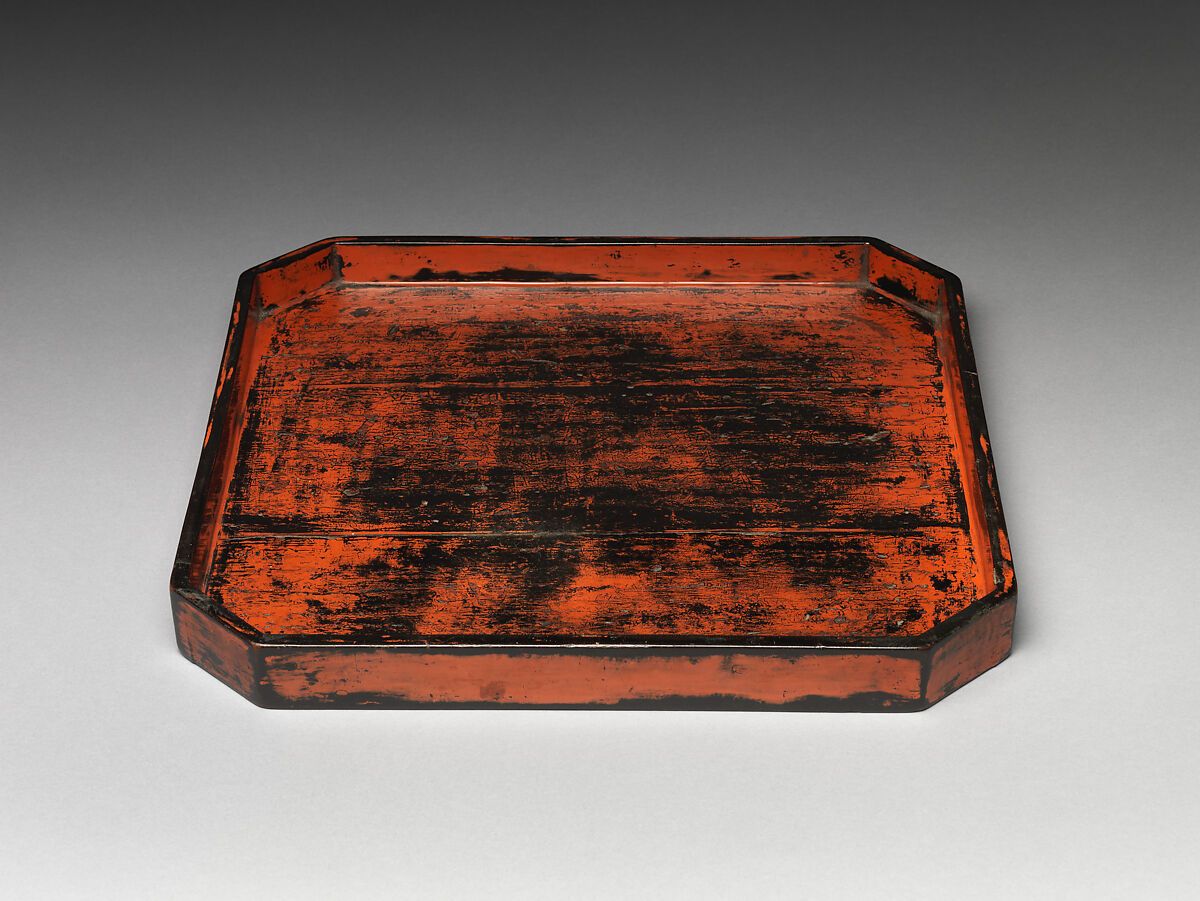 Serving Tray with Angled Corners | Japan | Muromachi period (1392 