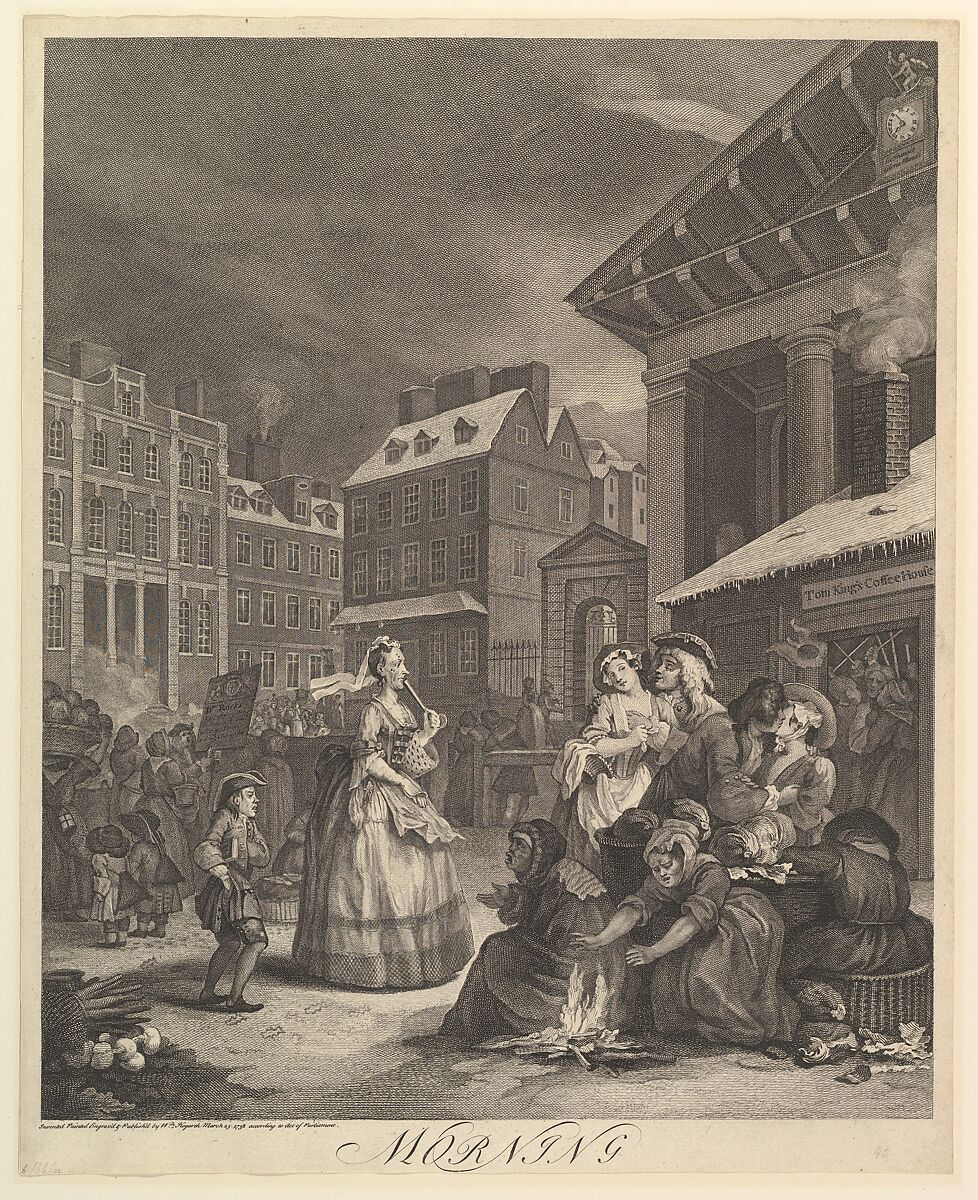 William Hogarth | Morning: The Four Times of the Day | The Metropolitan ...