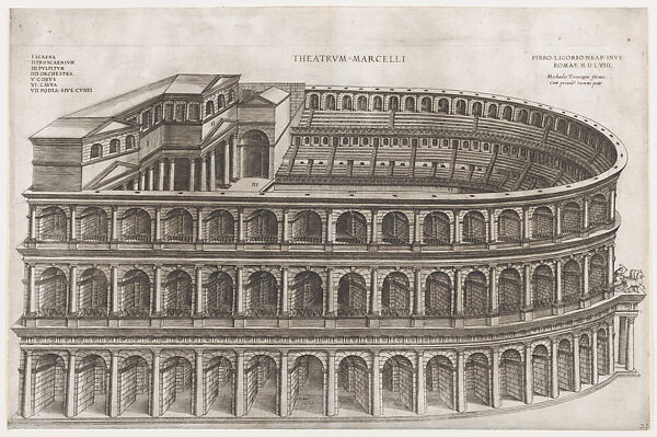 Theater of Marcellus, from 