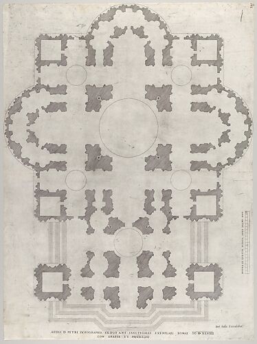 Antonio da Sangallo, the Younger | Design for a Freestanding Tomb