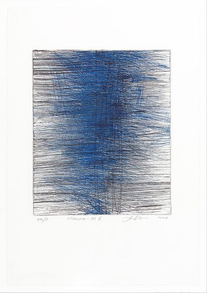 Hanro M3, M4, M5, M6, Il Lee (Korean, born 1952), Suite of four unique etchings