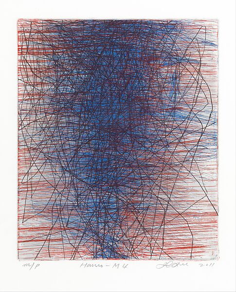 Hanro M3, M4, M5, M6, Il Lee (Korean, born 1952), Suite of four unique etchings