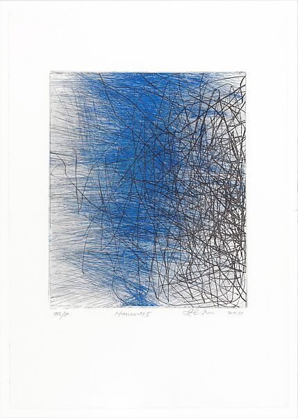 Hanro M3, M4, M5, M6, Il Lee (Korean, born 1952), Suite of four unique etchings