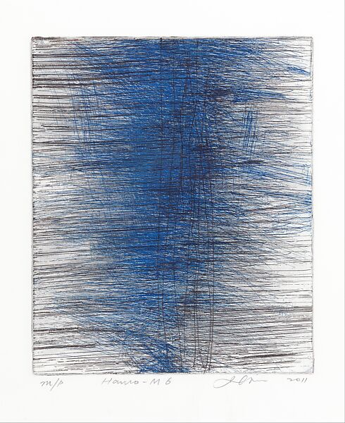 Hanro M3, M4, M5, M6, Il Lee (Korean, born 1952), Suite of four unique etchings