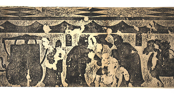 Meeting of Confucius and Lao Tze, Ink on paper, China