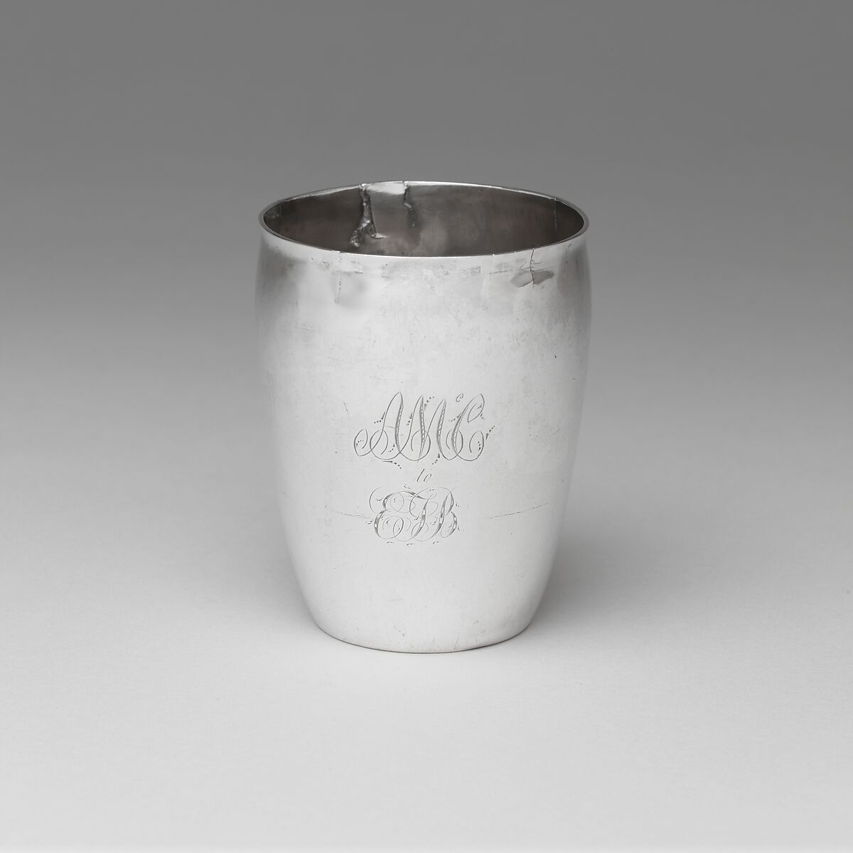 Beaker, William Moulton, IV (1772–1861), Silver, American 