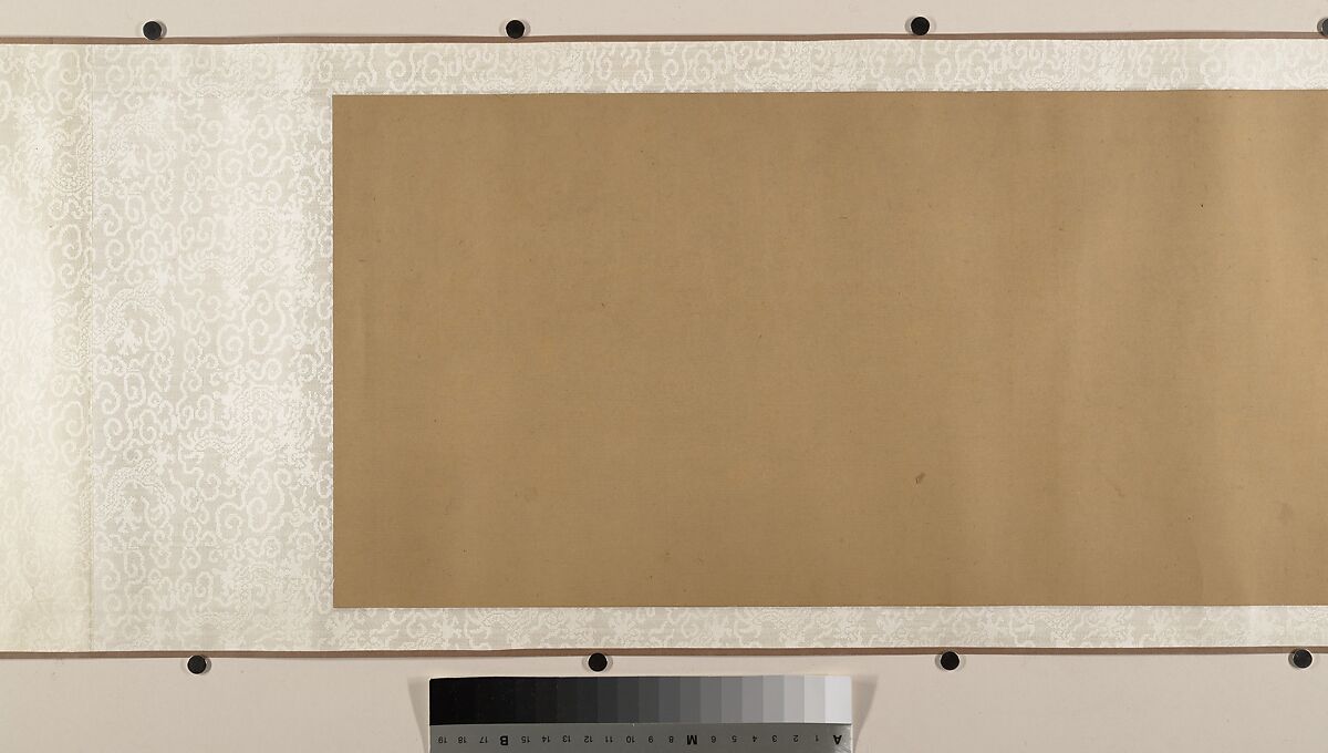 Landscape, Unidentified artist, Handscroll; ink and color on silk, China