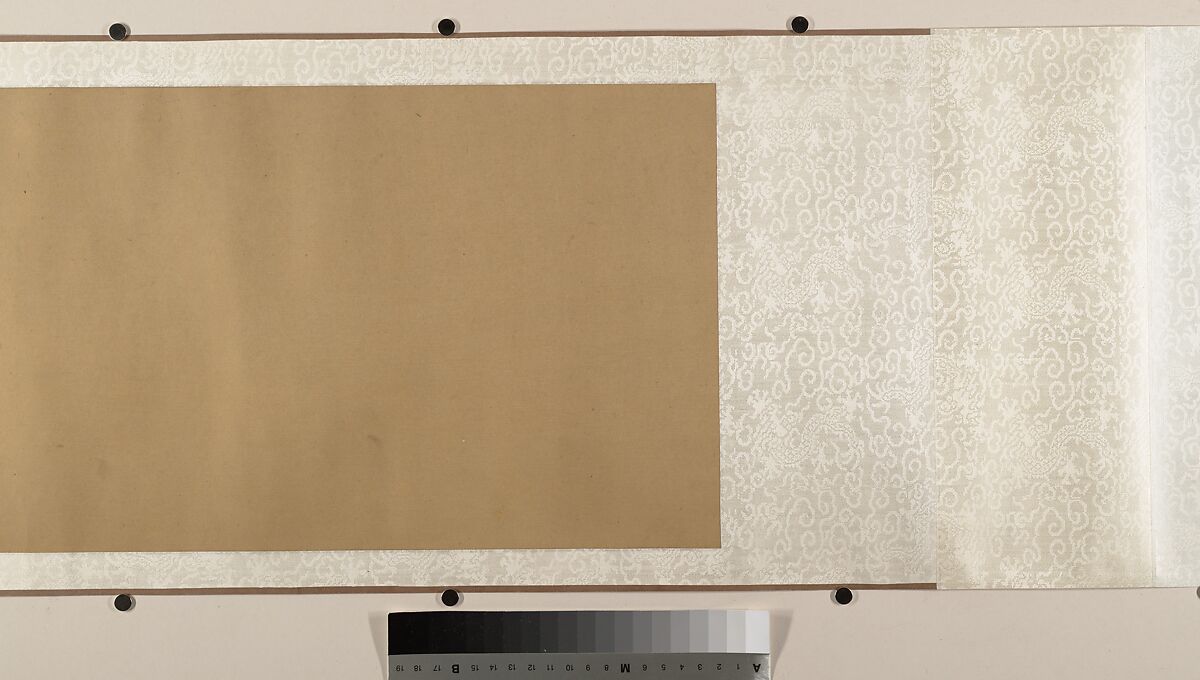 Landscape, Unidentified artist, Handscroll; ink and color on silk, China