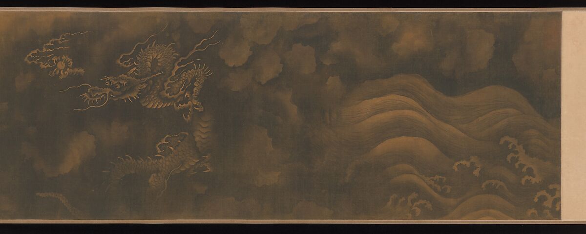 Beneficent Rain, Zhang Yucai (Chinese, died 1316), Handscroll; ink on silk, China
