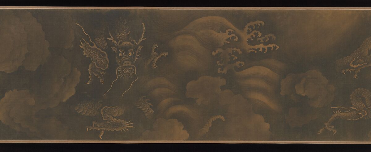 Beneficent Rain, Zhang Yucai (Chinese, died 1316), Handscroll; ink on silk, China