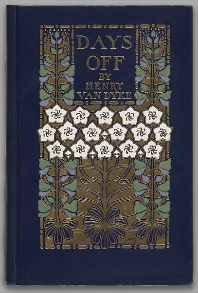 Days Off: And Other Digressions, Binding designed by Margaret Neilson Armstrong (American, New York 1867–1944 New York), illustrations: photomechanical reproductions of watercolors 