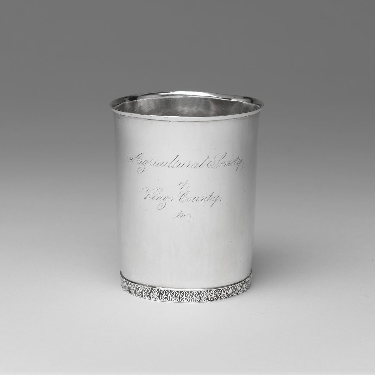 Beaker, Thomas Richards (active ca. 1815), Silver, American 