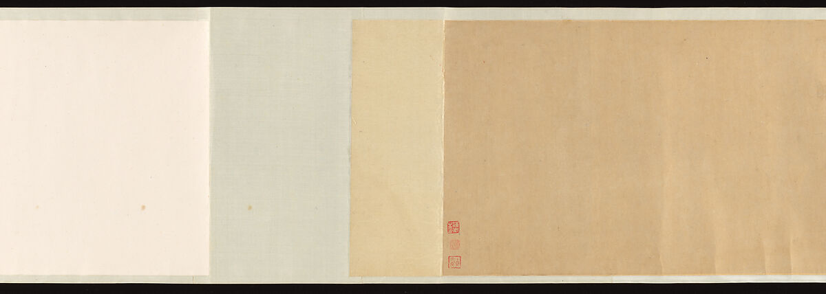 Four anecdotes from the life of Wang Xizhi, Zhao Mengfu (Chinese, 1254–1322), Handscroll; ink on paper, China