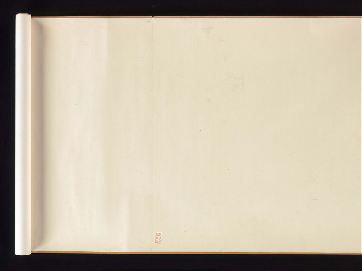 Song of the Stone Drums, Xianyu Shu (Chinese, 1246–1302), Handscroll; ink on paper, China