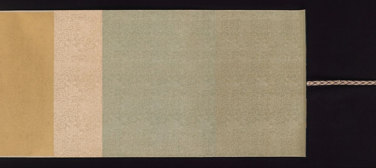 Vimalakirti and the Doctrine of Nonduality, Wang Zhenpeng (Chinese, active ca. 1275–1330), Handscroll; ink on silk, China