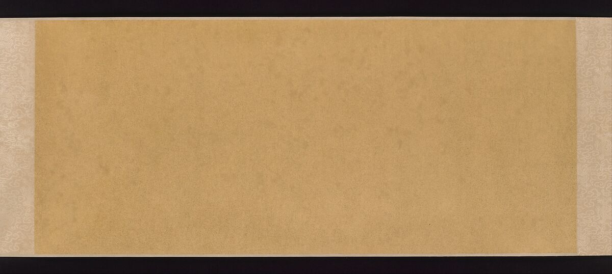 Vimalakirti and the Doctrine of Nonduality, Wang Zhenpeng (Chinese, active ca. 1275–1330), Handscroll; ink on silk, China