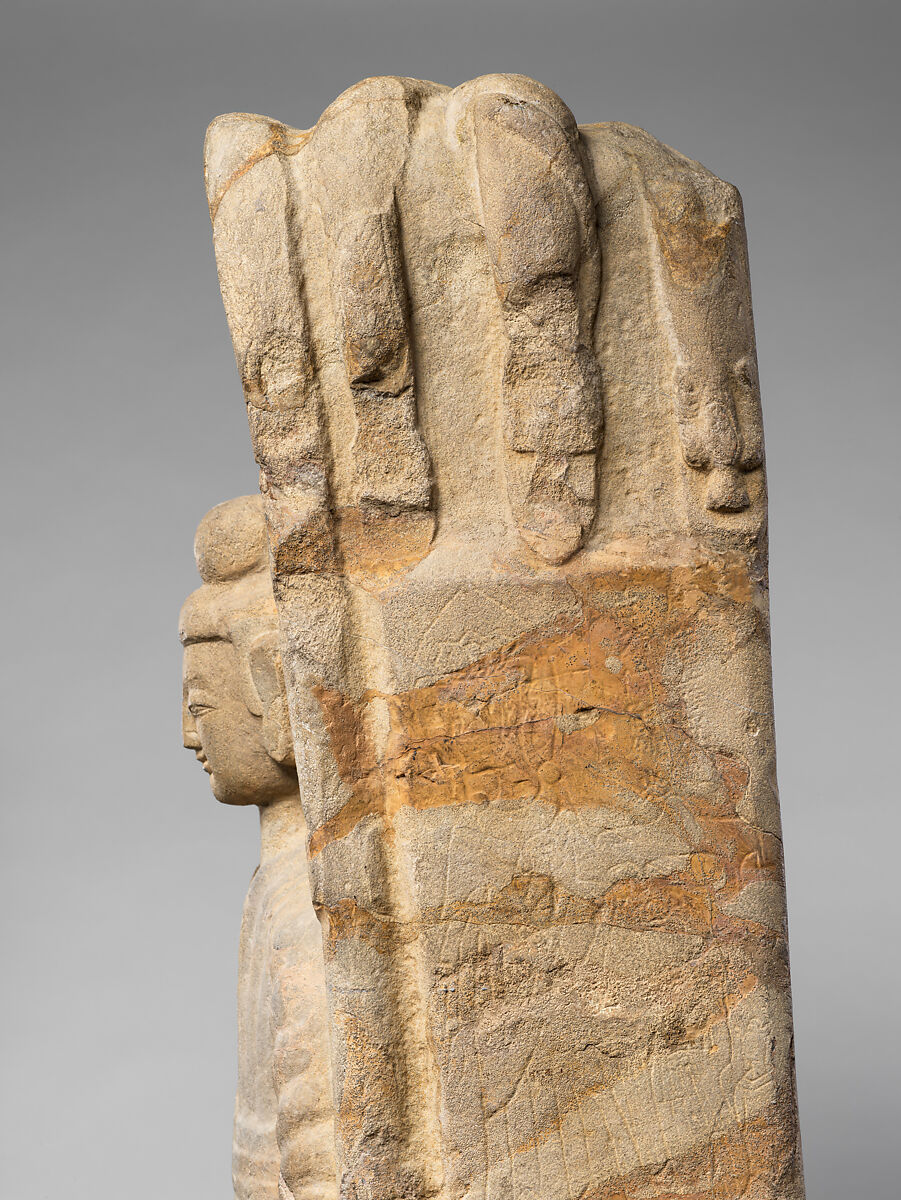 Stele with Buddha Maitreya, Limestone, China