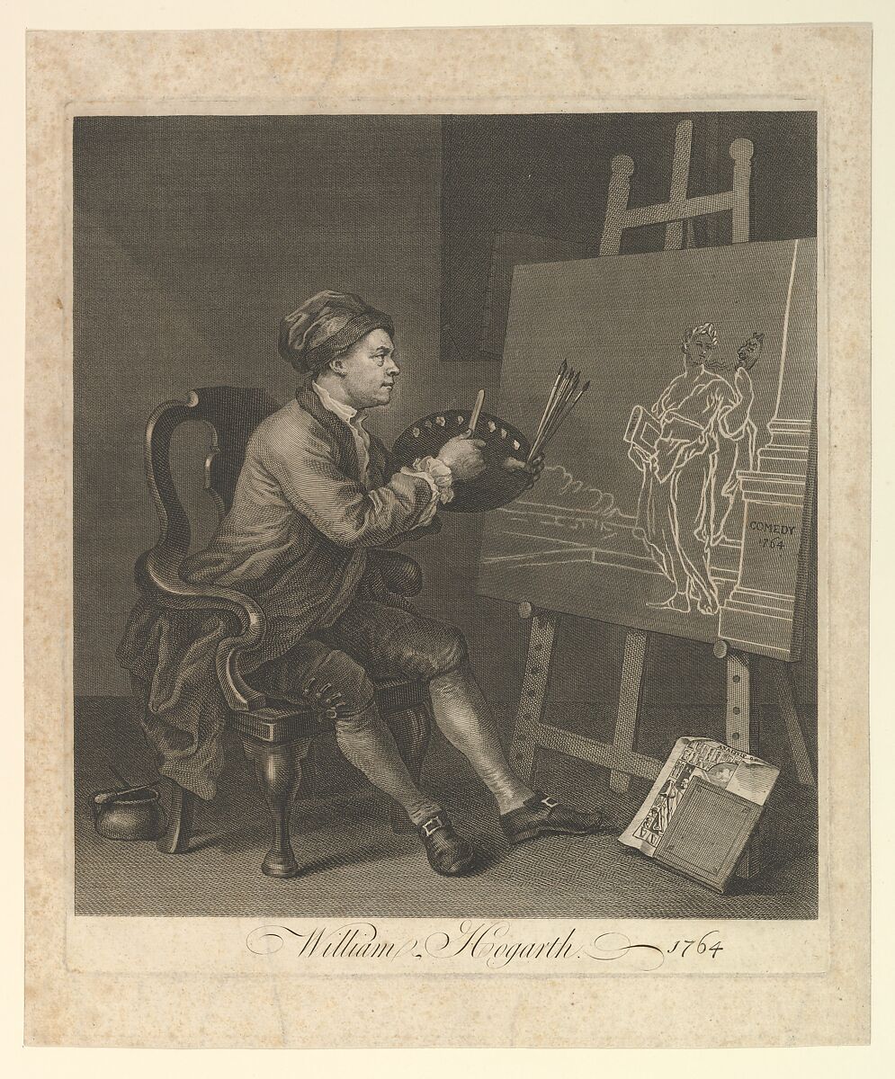 William Hogarth, Serjeant Painter to His Majesty, William Hogarth (British, London 1697–1764 London), Engraving; seventh state of seven 