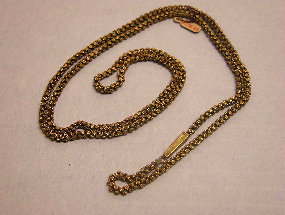 Necklace, Gold, Philippines 