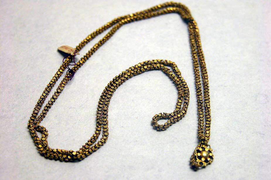 Necklace, Gold, Philippines 