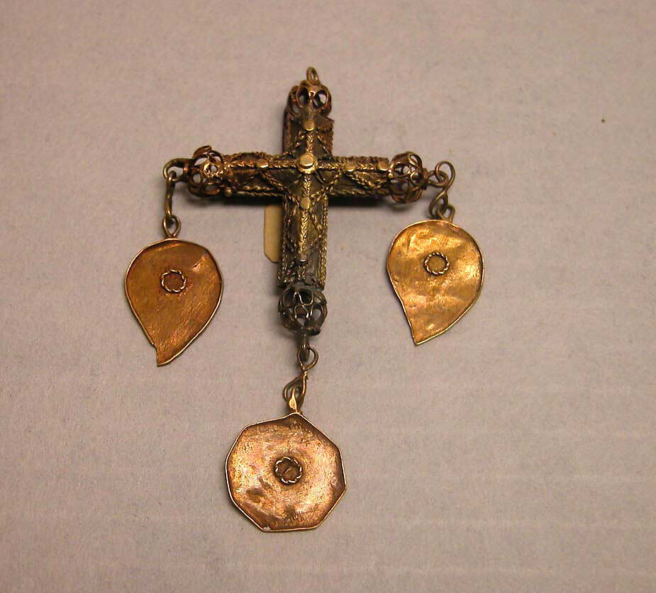 Cross Pendant, Gold, Philippines 