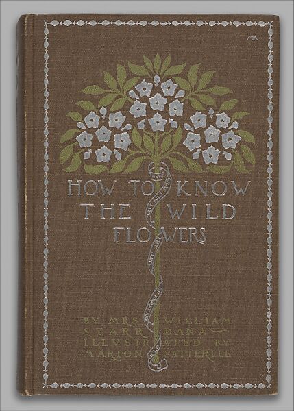 How to Know the Wild Flowers: A Guide to the Names, Haunts and Habits of Our Common Wild Flowers, Binding by Margaret Neilson Armstrong (American, New York 1867–1944 New York), Illustrations: collotype 