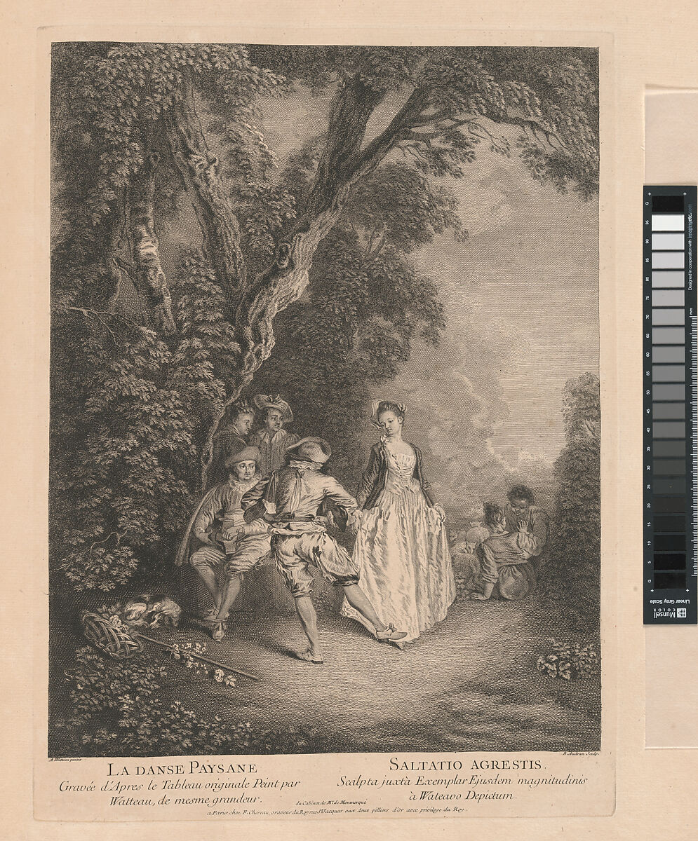 L'Oeuvre D'Antoine Watteau Pientre du Roy en son Academie Roïale de Peinture et Sculpture Gravé d'après ses Tableaux & Desseins originaux...par les Soins de M. de Jullienne, Volume I, After Antoine Watteau (French, Valenciennes 1684–1721 Nogent-sur-Marne), Engraving