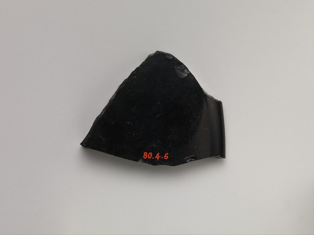 Fragment from sample set of Chinese cloisonné, Cloisonné enamel, copper alloy, glass, China