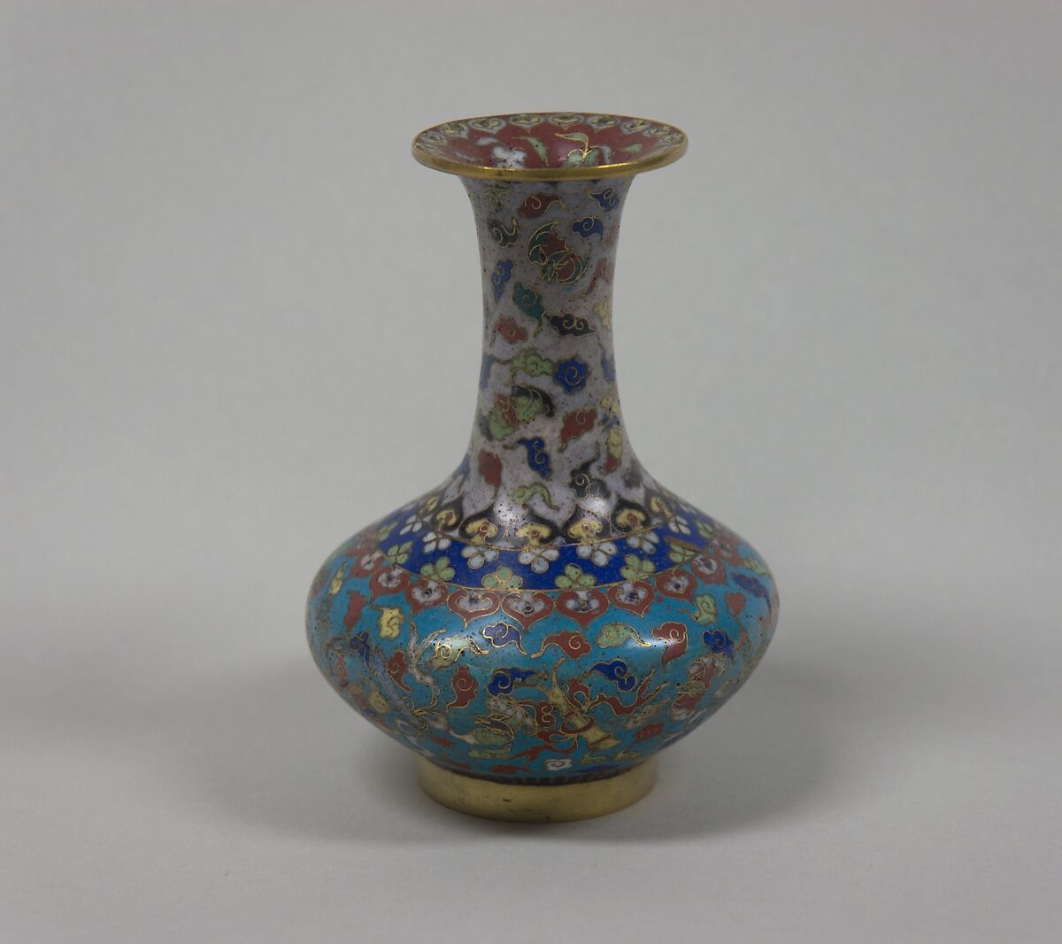 Small Vase, Cloisonné enamel, China 