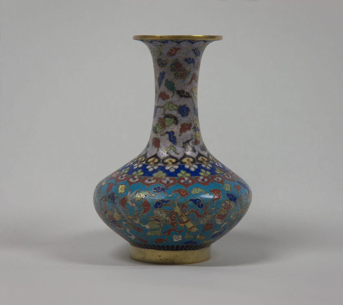 Small Vase, Cloisonné enamel, China