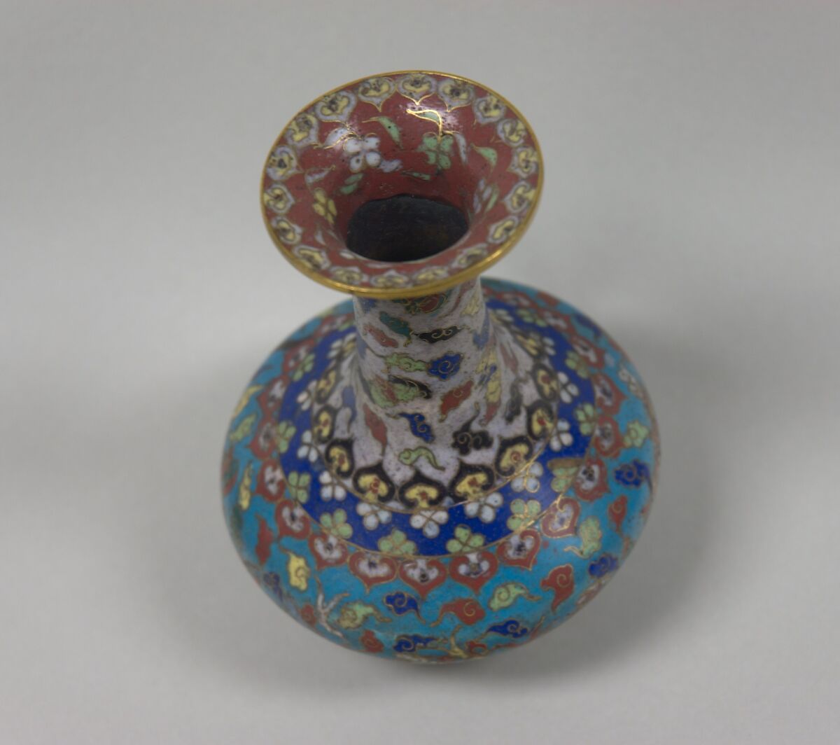 Small Vase, Cloisonné enamel, China