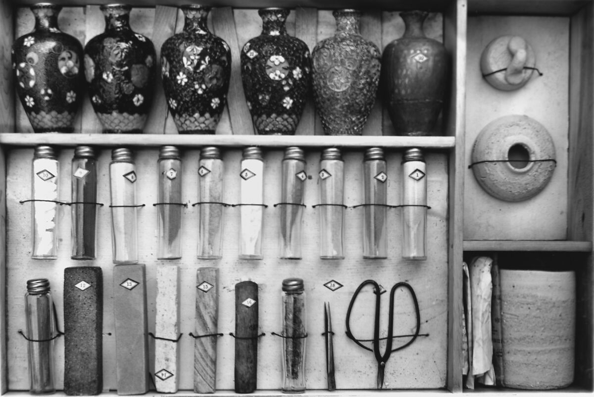 Vial of white pigment, Japan