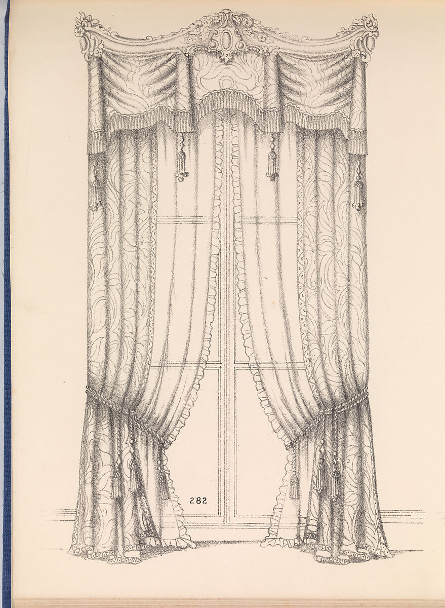 The Cabinet of Practical, Useful, and Decorative Furniture Designs, Henry Lawford (British, active mid-19th century), Illustrations: lithographs 