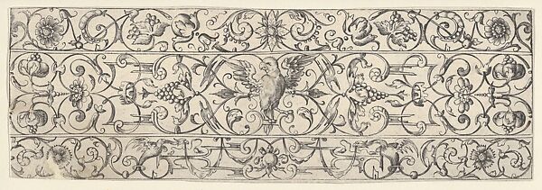 Friezes with Birds, Flowers and Meandering Wreaths and Scrolls (8)