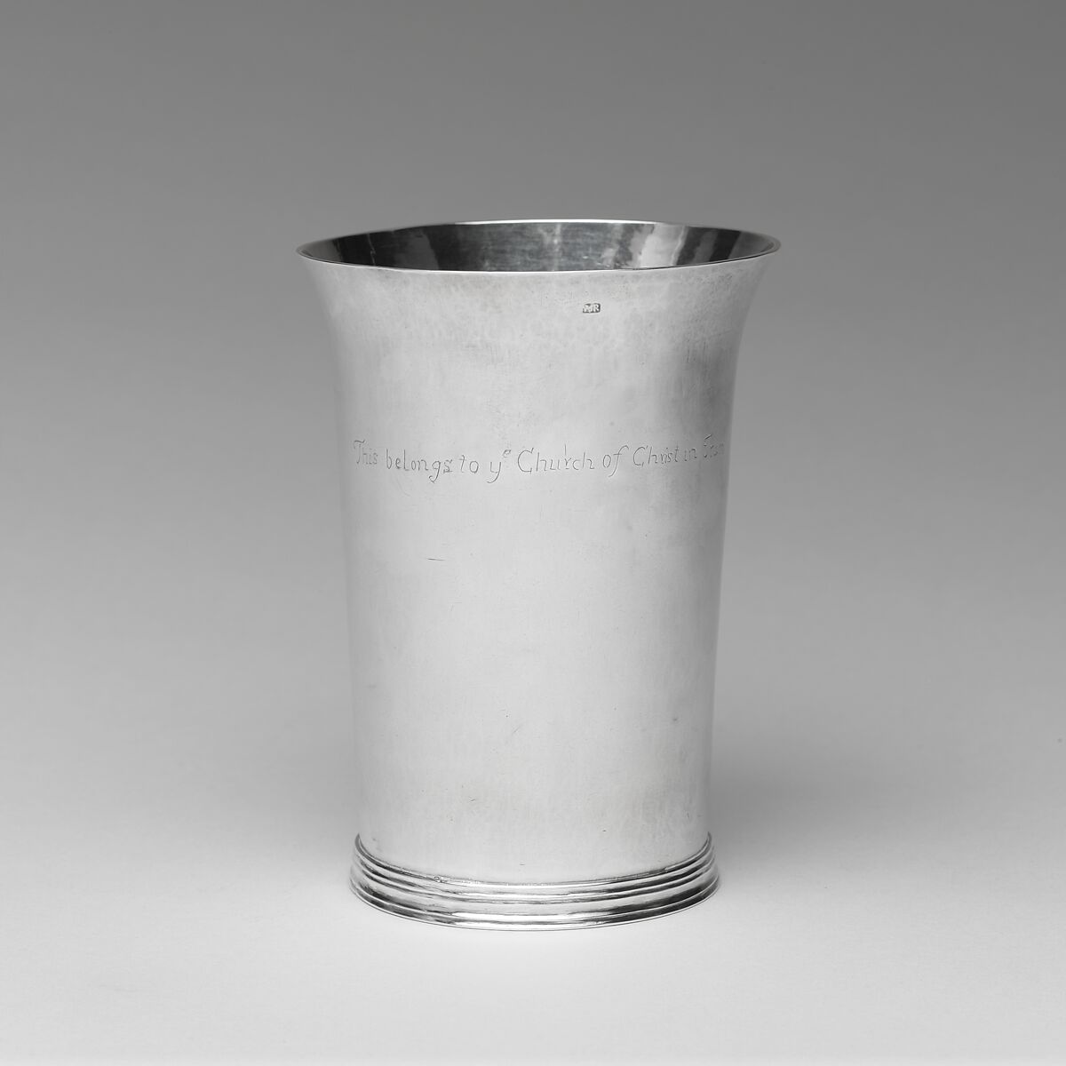 Beaker, Moody Russell (1694–1761), Silver, American 