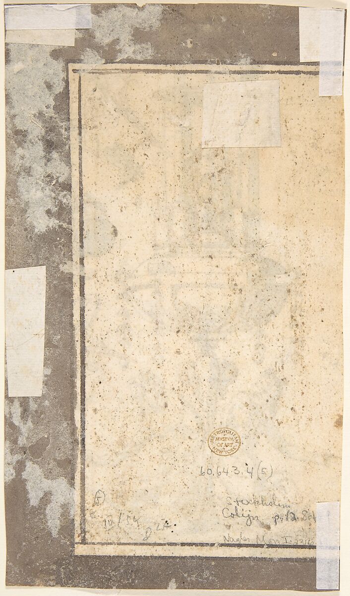 Album or Scrapbook with Grotesque Designs Copied after Prints, Anonymous, Italian, 16th century ?, Pen and black ink, brush and gray wash