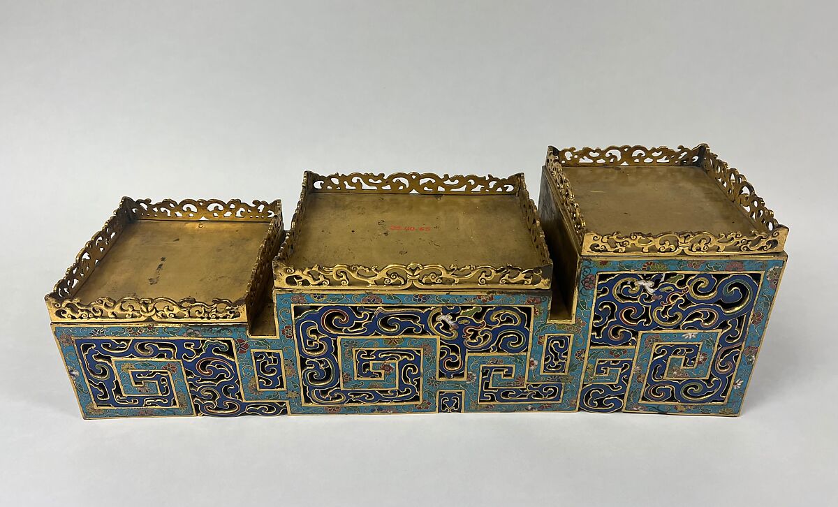 Altar Stand, Cloisonné enamel, China