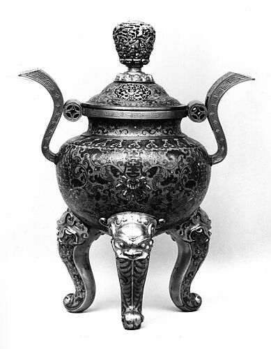 Incense Burner from a Set of Five-Piece Altar Set (Wugong)