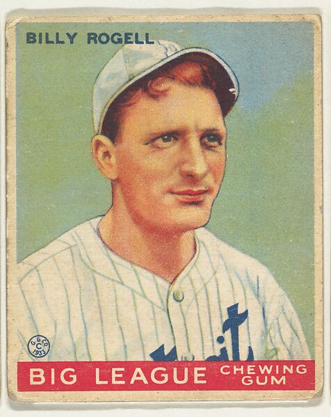 Goudey Gum Company | Billy Rogell, Detroit Tigers, from the Goudey Gum