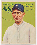 Napoleon (Larry) Lajoie, Cleveland Indians, from the Goudey Gum Company's Big League Chewing Gum series (R319), Goudey Gum Company, Commercial lithograph