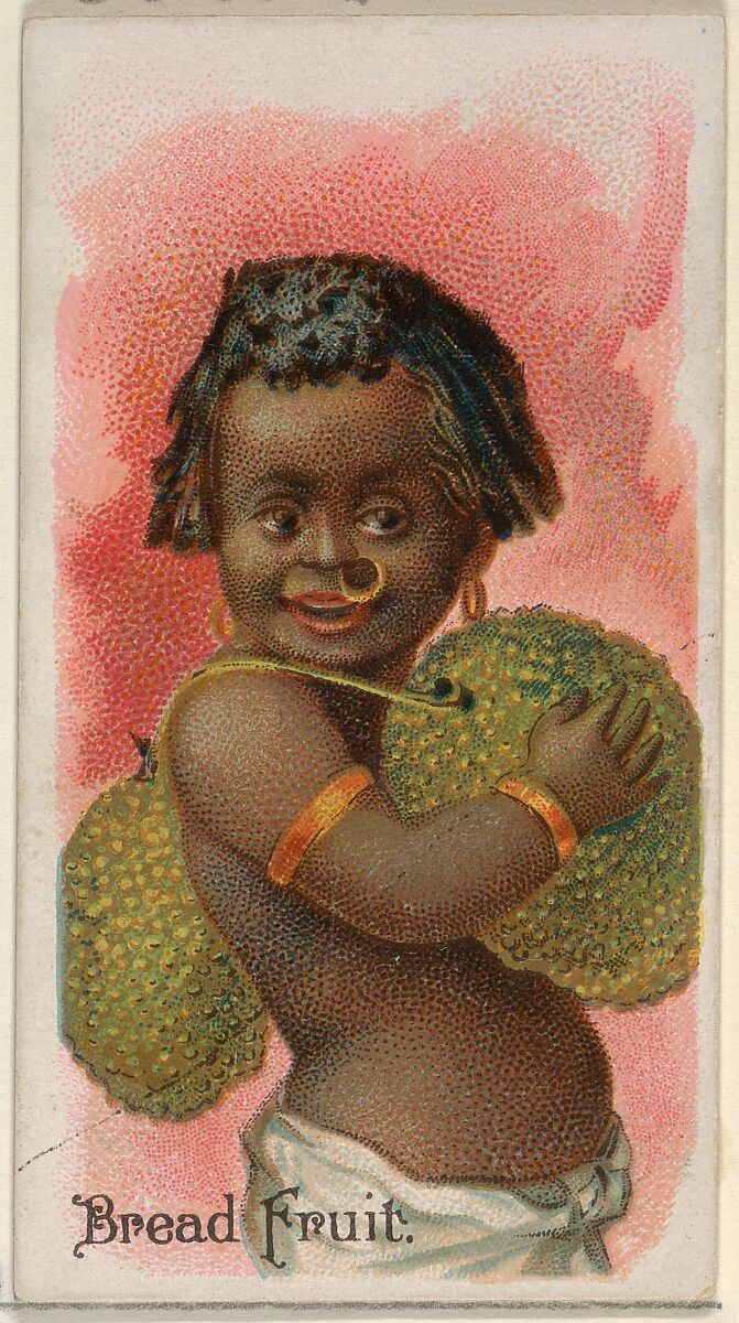 Bread Fruit, from the Fruits series (N12) for Allen & Ginter Cigarettes Brands, Issued by Allen &amp; Ginter (American, Richmond, Virginia), Commercial color lithograph 