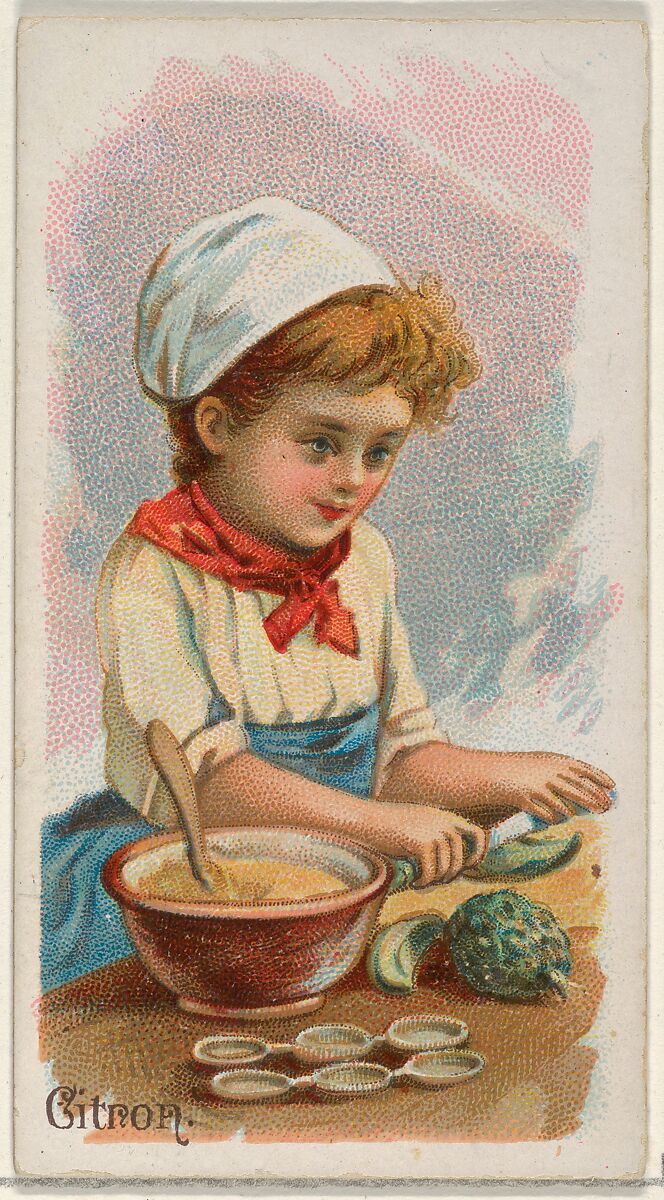 Citron, from the Fruits series (N12) for Allen & Ginter Cigarettes Brands, Issued by Allen &amp; Ginter (American, Richmond, Virginia), Commercial color lithograph 