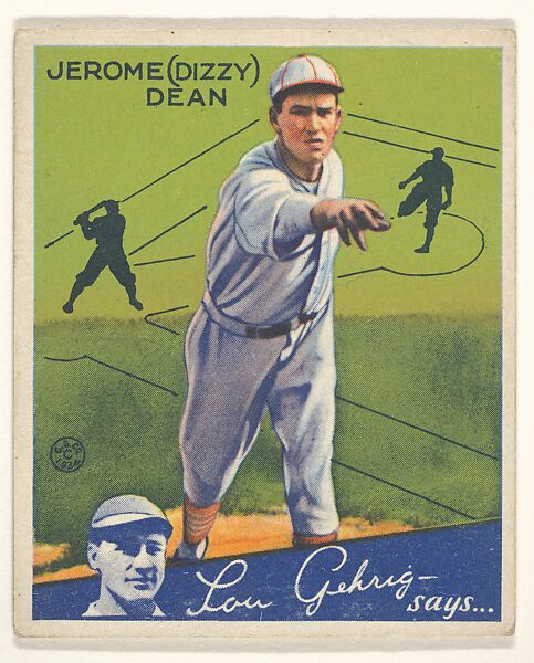 Goudey Gum Company | Jerome (Dizzy) Dean, St. Louis Cardinals, from the ...